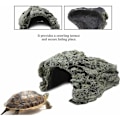 Miniatyrbillede 4 af 5: Krybdyrskjul Harpiks Hule Sten Hule Skjul Skjulested Skildpadde Hus til Krybdyr