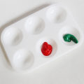 Miniatyrbilde 3 av 5: 5 stk plastmalingspaletter, kunstmaling, blandet palett