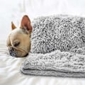 Miniatyrbillede 4 af 5: 2 stk. Fluffy plys tæpper til hunde kat dobbeltsidet måtter vaskbar blød og