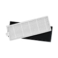 Miniatyrbilde 1 av 3: Filtersett kompatibelt med iLife A4, A4s, A6 robotstøvsuger - 2x erstatningsfiltre (HEPA-filter, skumfilter)