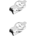 Miniatyrbilde 1 av 5: Flettbar flaskeåpner i rustfritt stål - Manuell flaskeåpner - Boksåpner Kjøkkenutstyr (10,5 * 4 cm)