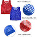 Miniatyrbild 4 av 5: Nylon Mesh Scrimmage Team Practice Vests Pinnies Jerseys för Barn Ungdom