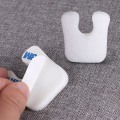 Miniatyrbillede 3 af 5: 48 stk. U-formede filt callus puder metatarsal fod puder til smertelindring Hold callus fra at gnide på sko forfod, 2 farver