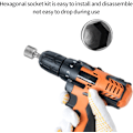Miniatyrbilde 3 av 5: 14 deler Hex Socket Mutter Nøkkel Adapter, Skrutrekker Insert, Bit Socket Set