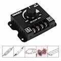 Miniatyrbillede 3 af 5: Dimmer 12V 24V 30A Enkeltfarvet LED Regulator Controller til LED Strip Lysbånd Lampe Belysningsstyring Lysstyrke Sort