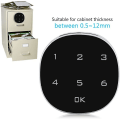 Miniatyrbilde 3 av 4: Kode Lås Digital Sink Legering Kode Kombinasjon Elektronisk Kode Lås