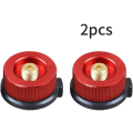 Miniatyrbilde 1 av 5: Gassadapter Camping Gasskomfyr Gassadapter Sylinderflaske Gassadapter Gassovn Split Brenner Adapter Connector for Fotturer og Camping
