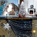 Miniatyrbilde 4 av 5: Julelys utendørs 800LED/330FT Super Long String Lights Vanntett F