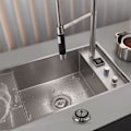 Miniatyrbillede 5 af 5: Køkkenvask si, køkkenvask prop, rustfrit stål køkkenkurv, køkkenvask tilbehør