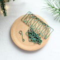 Miniatyrbilde 1 av 4: 30 stykker juletrærkroker, S-formet julekulekrok, julepyntkroker, hengere for juletre, julekrans, julevinranke (