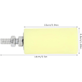 Miniatyrbillede 3 af 6: Rulleport Guide Rulle, 14cm Skydedørs Guide Rulle, M12 Nylon Heavy Duty Rulleport Guide Beslag, Skydedørs Hardware