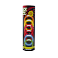 Miniatyrbillede 1 af 5: 100 Glow Sticks Bulk Party Favors - Halloween Glow in The Dark Fun Party Pac