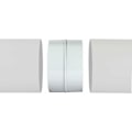 Miniatyrbillede 3 af 5: 100mm Tilbagevendende Rørforbindelse PVC Hvid Rund Gitter,