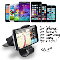 Miniatyrbild 4 av 4: Biltelefonhållare Automatisk Montering, Universal Bärbar Telefonhållare Kraftfull Montering för Smartphone