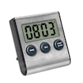 Miniatyrbilde 1 av 5: Elegant digital kjøkkenur, rustfritt stålmodell, supersterk magnet
