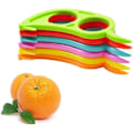 Miniatyrbilde 3 av 5: 1 stk appelsinskallere, plast sitrus sitronskallere, grapefrukt hurtigoppnere