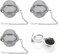 3PCS Teinfuser, Uppgraderad Tesil, Premium Teinfuser för Löst Te