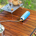 Miniatyrbillede 5 af 5: 1 stk. Camping Kogeplade Adapter Aluminium Gastank Adapter Konverter Hoved Gas Connector