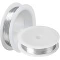 Miniatyrbilde 1 av 5: 2 ruller 0,3 mm x 15 m smykkewire, metallisk kobbertråd for DIY-håndverk perling