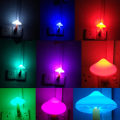 Miniatyrbild 4 av 5: 2-pack Sensor LED nattlampa Plug in-lampa 7 färger växlande svamplampa söta nattlampor för vuxna barn nattlampa sovrum, badrum, toalett, hall, trappor, kök