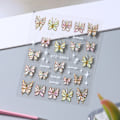 Pikkukuva 2 / 5: Perhos Nail Art -tarrat 5D kohokuvioitu itseliimautuva kynsien DIY