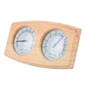 Miniatyrbild 1 av 4: Termometer och hygrometer i furu för bastu, bakgrundsspa, bastutillbehör23