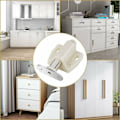 Pikkukuva 4 / 4: Kaapin oven magneetti, magneettinen salpa lukot huonekalujen oven magneetti avata