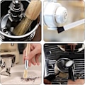 Miniatyrbillede 4 af 5: Kaffe-kværn børste, 15 stykker Kaffe maskine rengøringsbørste Nylon Espresso børste til kaffe kværne Espresso maskiner Kaffe værktøjer