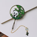 Miniatyrbillede 3 af 4: 2 panda bogmærker, bogmærker, læsebogmærker