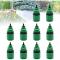 Miniatyrbilde 1 av 5: 10 stk Plast Slangekoblinger 4/7 og 8/11 Plast Slange Hurtigkobling Kobling for 4-9mm Inner Diameter Hageslange