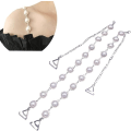 Miniatyrbillede 1 af 5: Justerbare skulderstropper Rhinestone bh-stropper udskiftning til bh-toppe D