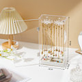 Miniatyrbillede 2 af 5: Akryl Halskæde Organizer, Halskæde Holder Display Stativ, Smykke Display Stativ, med 24 Kroge, Velegnet til Halskæder, Vedhæng, Armbånd, Ringe