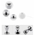Miniatyrbild 4 av 4: 51 mm rostfri kaffepress, silver espressopress, återanvändbar platt bas rostfri pulverpress, 51 mm press grundläggande kaffebönpress, kaffeprodukter