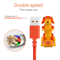 Miniatyrbillede 3 af 5: Hurtigopladerkabel Usb Type C Lynkabel Kompatibel I Phone Med Movi