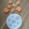 Miniatyrbillede 4 af 5: Silikonebageform i flere former til slik, chokolade, fudge og dessert
