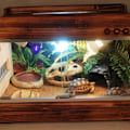 Miniatyrbillede 3 af 5: Terrariumunderlag, Kokosfiber Reptilmåtte Terrarium Liner Strøelse til Krybdyr og Padder Firben, Gecko, Pogona, Slange, Landskildpadde, Lguanes, A