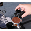 Pikkukuva 2 / 5: Espresso-annostelu suppilo, alumiininen metalli barista kahvi annostelu suppilo yhteensopiva 54mm portafilterille - Musta