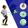 Miniatyrbillede 2 af 5: 2 stk. Solo Fodbold Kick Trainer Fodbold Bungee Træning Jonglering Net Soc