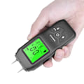 Miniatyrbild 3 av 5: Fuktmätare för ved med LCD-display, fuktighetsmätare för träbyggnadsmaterial