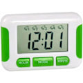 Miniatyrbillede 1 af 4: Direkte lednings digitalt ur med 5 separate multiple alarmer - Stoppur, pille