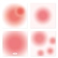 Miniatyrbilde 1 av 5: 4 sett pulver blush gradient skrivepapir (50 ark/sett)