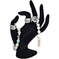 Miniatyrbild 1 av 5: Hand Smyckes Display Stativ, OK Form Hand Ring Hållare Mannequin Hand Display Smyckes Display Stativ för Ring Armband Smycken Display Retail Hem Organisation