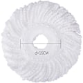 Miniatyrbilde 2 av 5: 6-pakning Spin Mop-erstatningshoder for EasyWring, 360° roterende mikrofibermopp