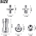 Miniatyrbillede 2 af 5: 22 stk. stativskruer adapter kameraskruer, 1/4 tommer og 3/8 tommer