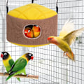 Miniatyrbild 2 av 5: Mjuk fågelbo för nymfparakit, papegojburtillbehör, Sm