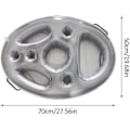 Miniatyrbillede 2 af 5: Pool Float Cup Holder Oppustelig Strand Pool Bøje Oppustelig Jacuzzi Madrasser
