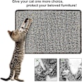 Miniatyrbild 5 av 5: Sisal Katt Repmatta - Hållbar halkfri kloskötselmatta för vägg och golv (Ra