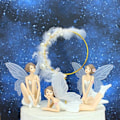 Pikkukuva 5 / 5: Tinkerbell-figuuri koristepöydälle, autoon, kakkuun, toimistoon, kotiin, 3 kpl