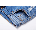 Pikkukuva 5 / 5: Naisten repäistyt denim-shortsit, keskikorkea vyötärö, joustavat bermuda-shortsit, farkut, XL