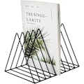 Miniatyrbild 1 av 5: Bokstöd, Metalltidningsställ, Triangulärt Skrivbordstidningsställ 9 Fack Bokstöd Tidningsställ Organisation Hållare för Skrivbord, Dokument, CD-skivor, Tidskrifter